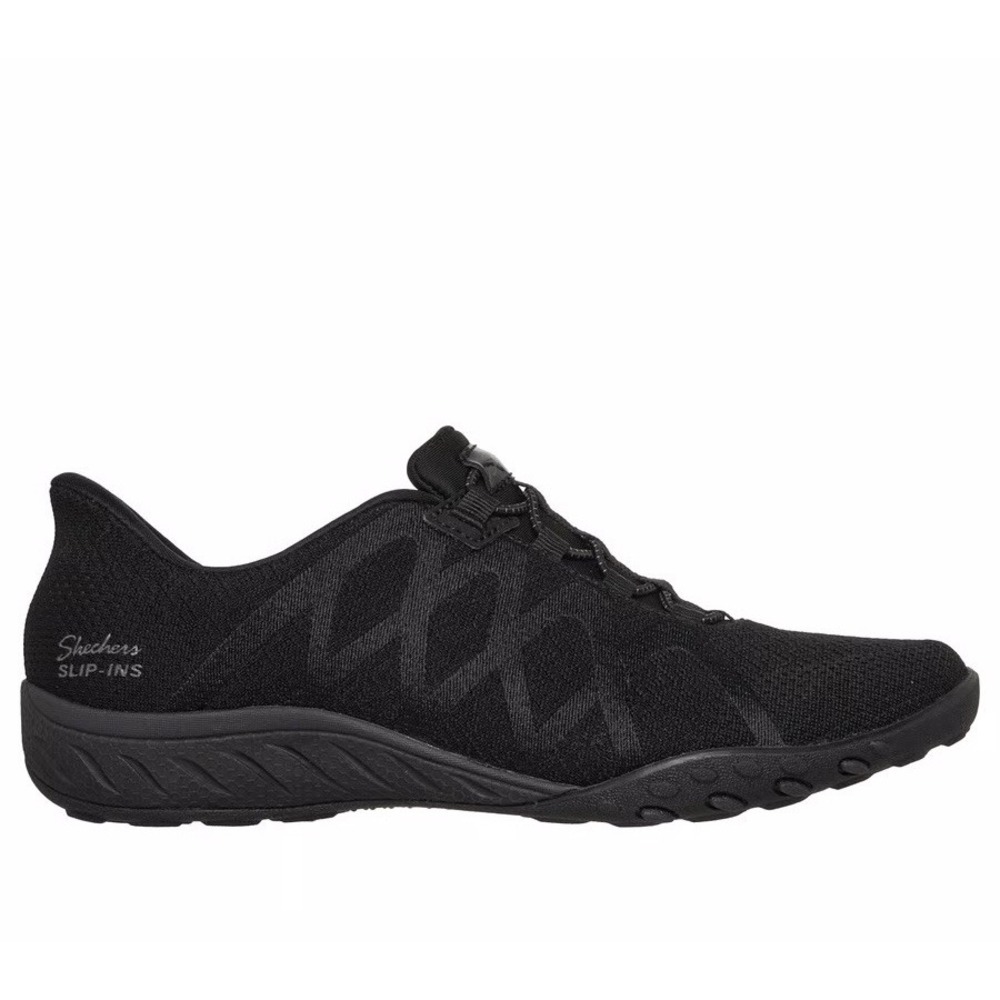 Skechers Relaxed Fit Breathe Easy Sere-Knity Womens Slip-On Sneaker Size 8.5 NEW